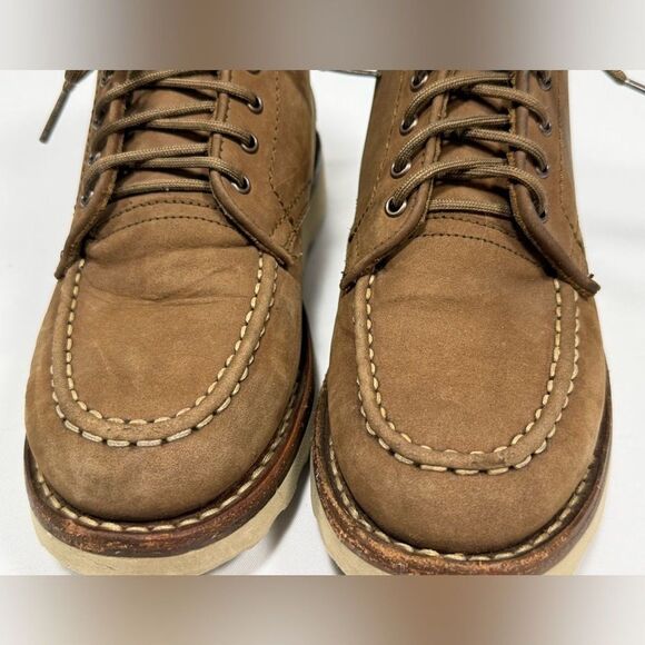 Thursday Boot Co. Moc Toe Diplomat Pebble Nubuck Leather Women's Size 6.5 - Picture 3 of 16